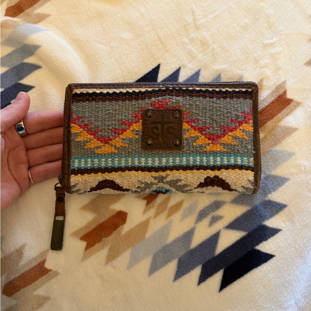 STS Ranchwear Multicolor Woven Bifold Wallet